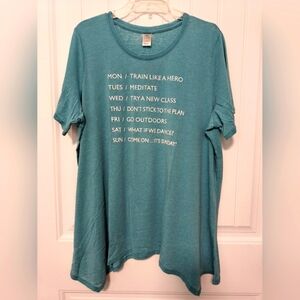 [5x$20] New Tie Die Fun Weekdays Shirt / Size 2X